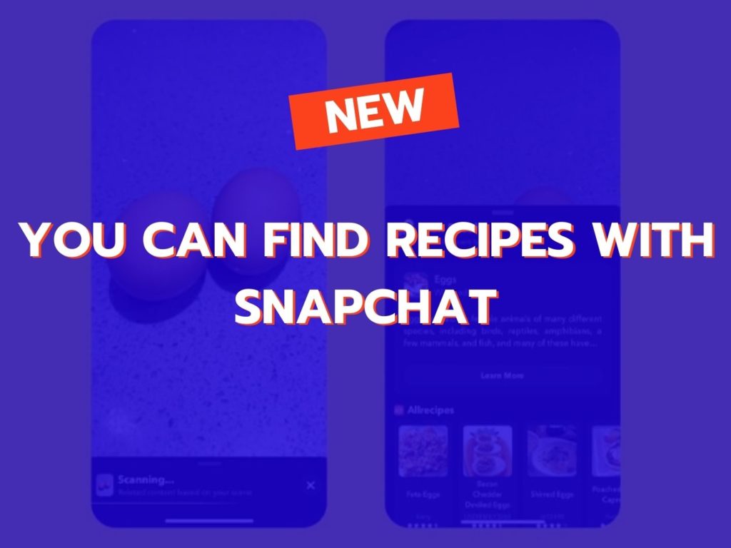 find-recipes-with-snapchat