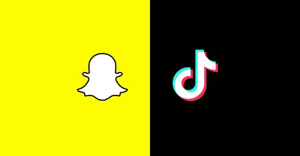 Snapchat - Tik Tok - media społecznościowe