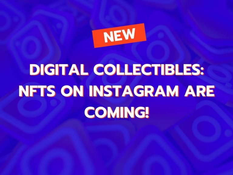 vignette article de blog digital collectible instagram