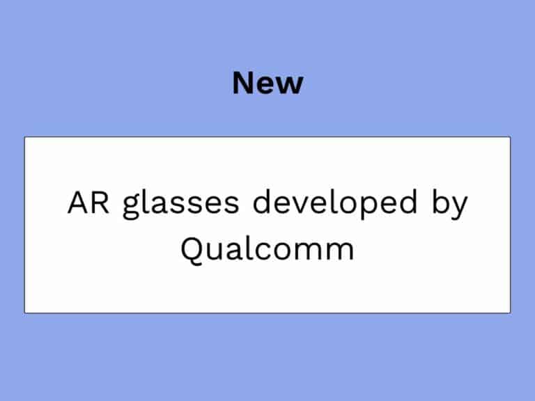 luneta de realitate augmentată de la Qualcomm