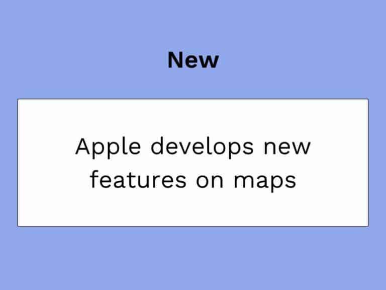 アップル、地図アプリケーションを更新
