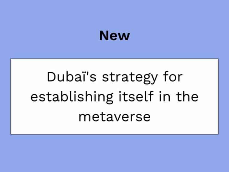 dubai in the metaverse