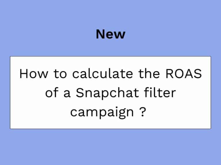 calculate the roas of snapchat during a campaign