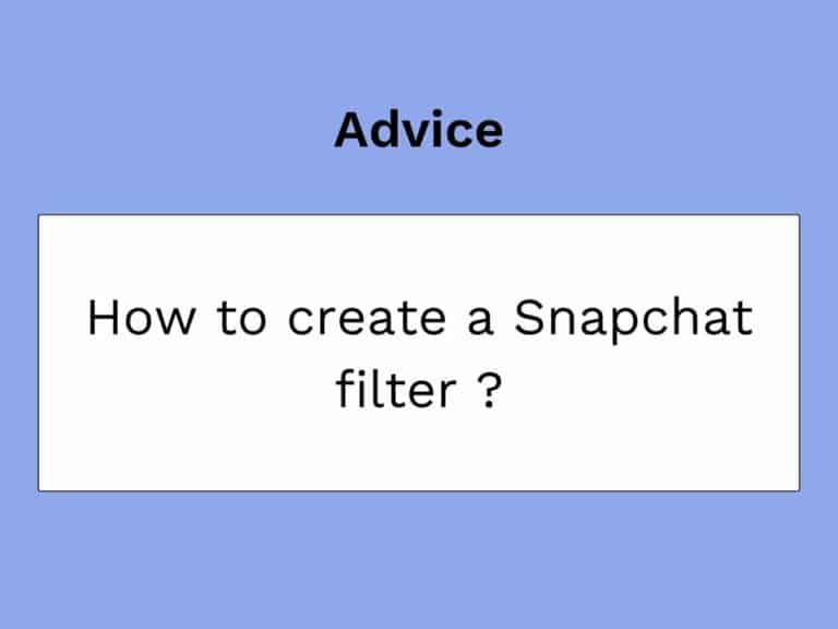 creați un filtru snapchat