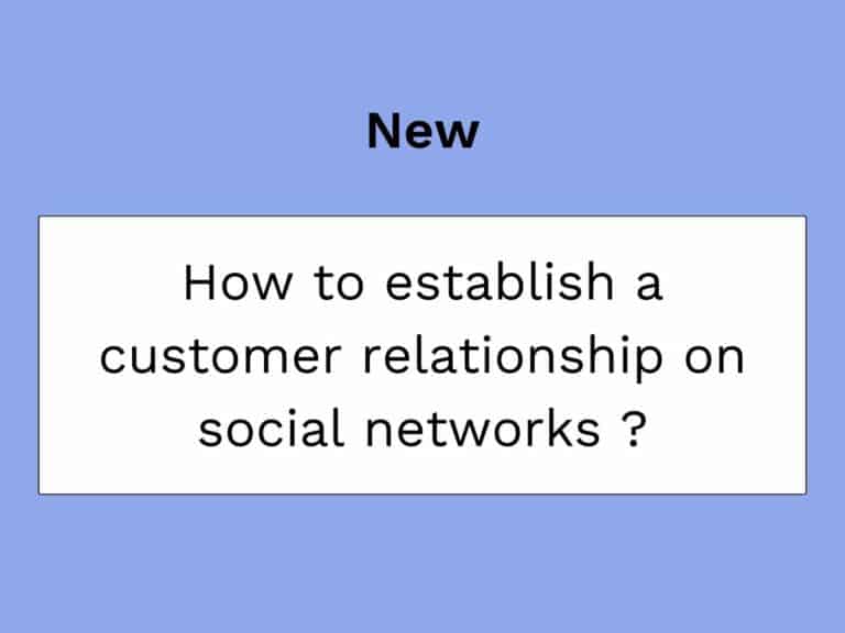 relazioni con i clienti con le reti sociali