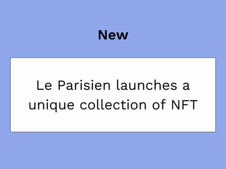 Le-Parisien-lance-collection-NFT