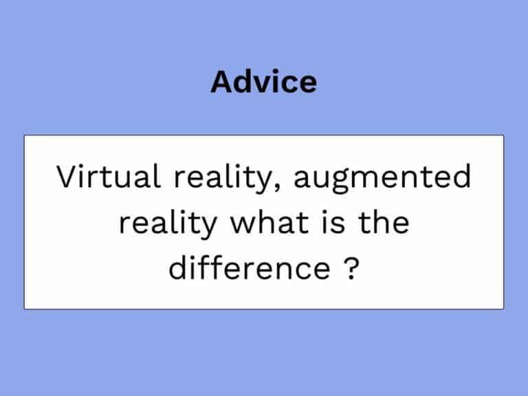 diferența dintre realitatea augmentată și realitatea virtuală