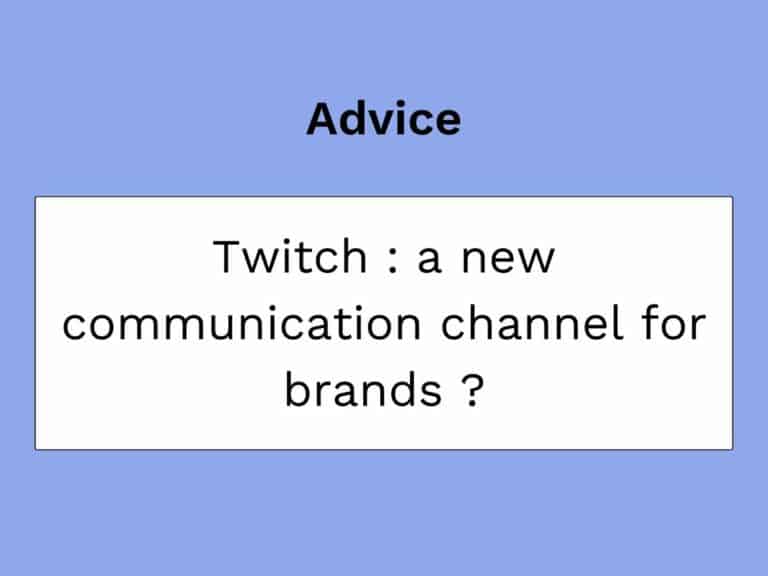 ブランドとTwitchのコミュニケーションを容易にする