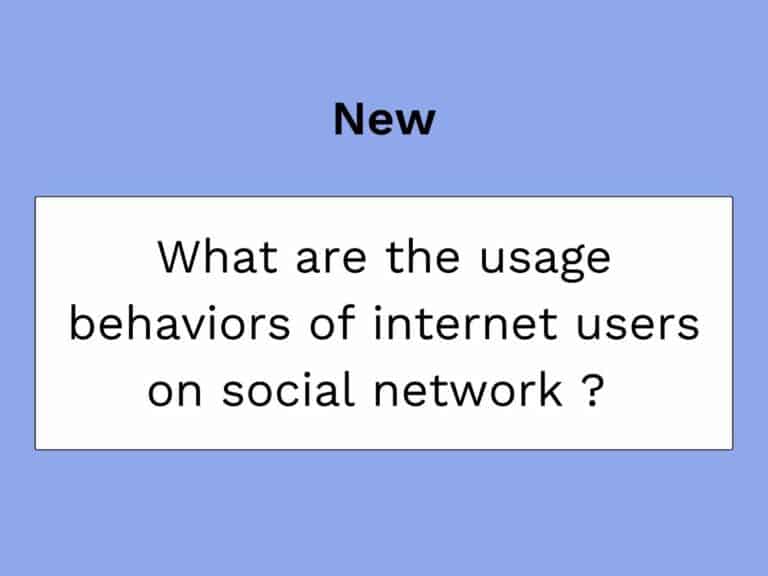 use of social networks by Internet users