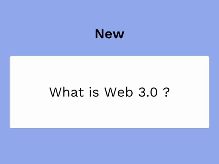 c'what is web 3.0
