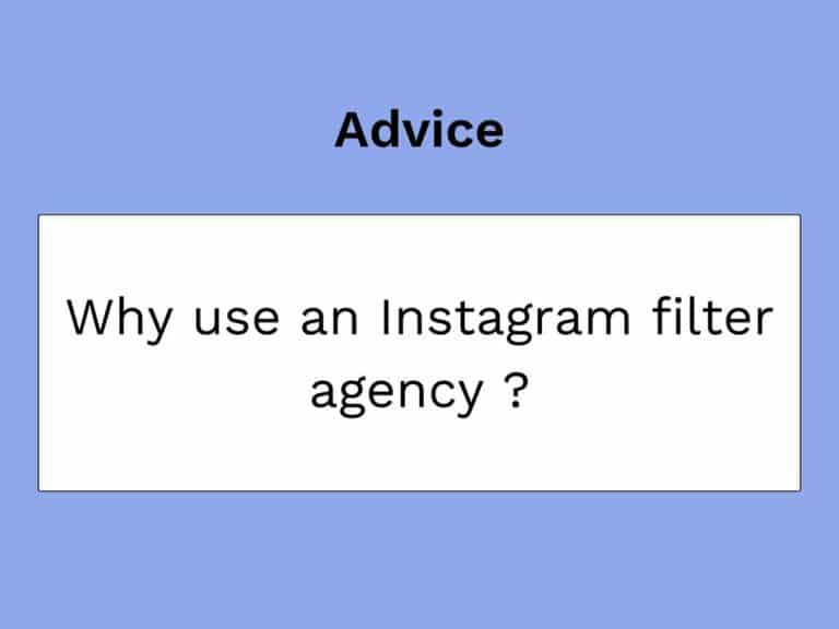 instagram filtru agenție de filtrare