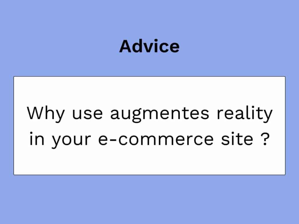 augmented reality en e-commercesite