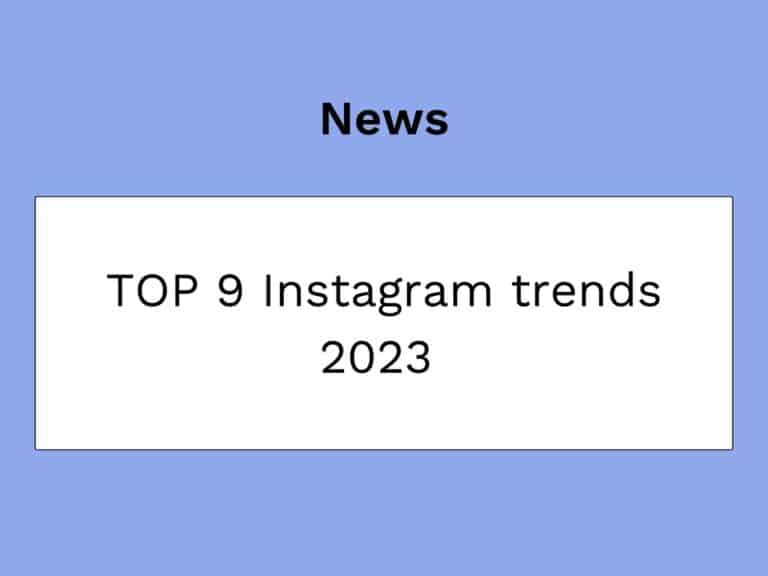 thumbnail van het 2023 instagram trends artikel