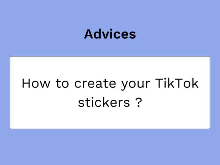 tutorial to create tiktok stickers
