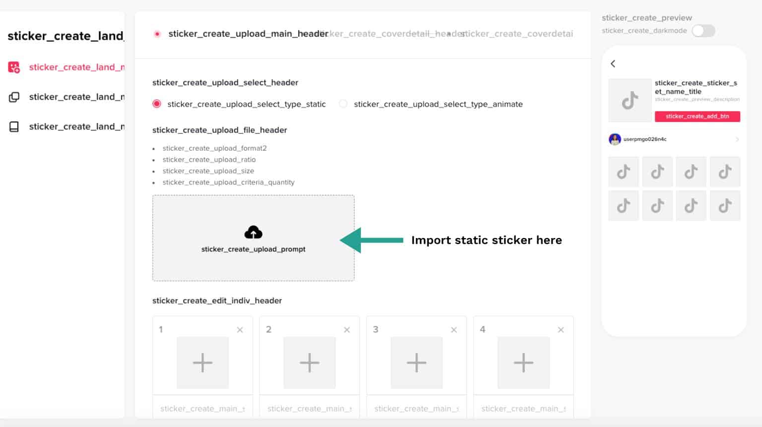4 steps to create & use TikTok stickers