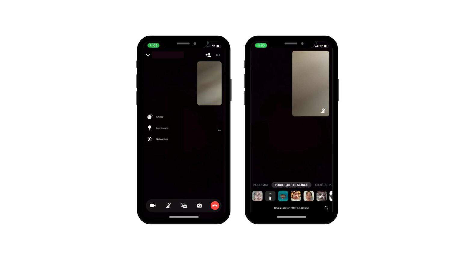 Where to find augmented reality filters on Messenger?