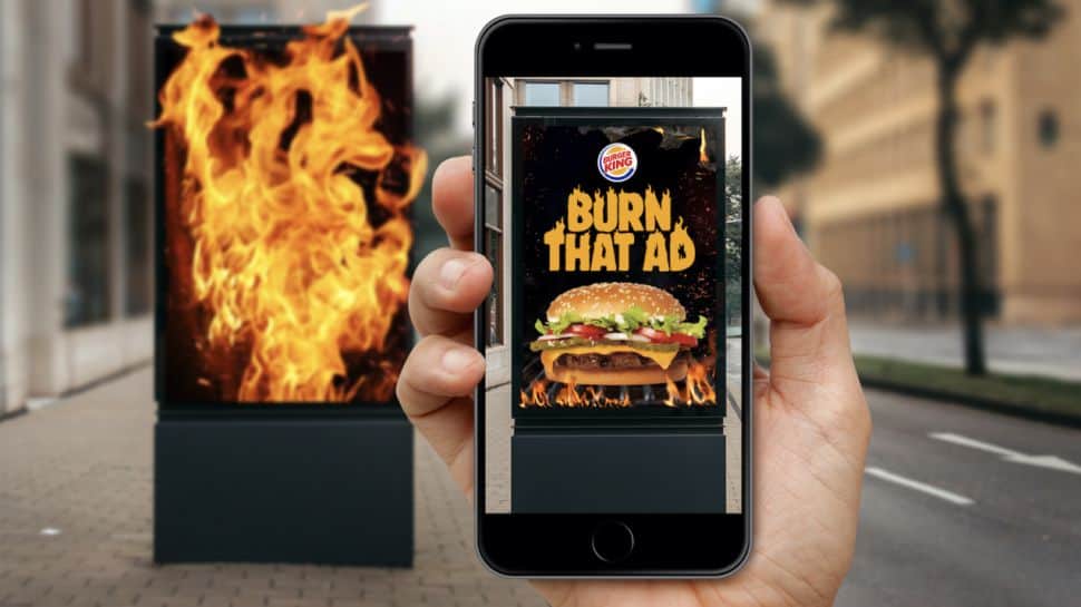 Burger King makes burning out competition a reality