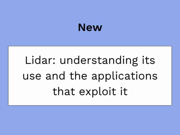 Compreender o Lidar, a sua utilidade e aplicações