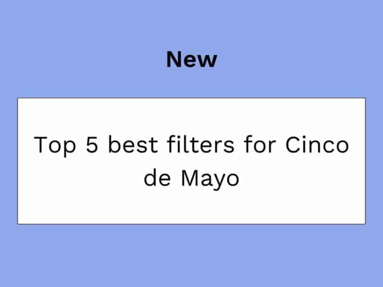 cinco de mayo filters