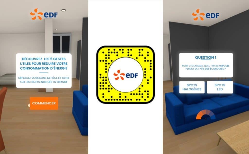 détails du filtre snapchat edf