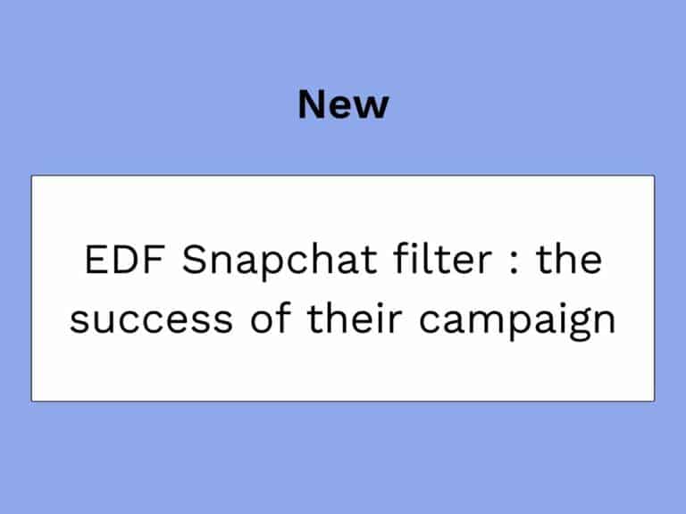 thumbnail of the article on the success of the Snapchat EDF filter