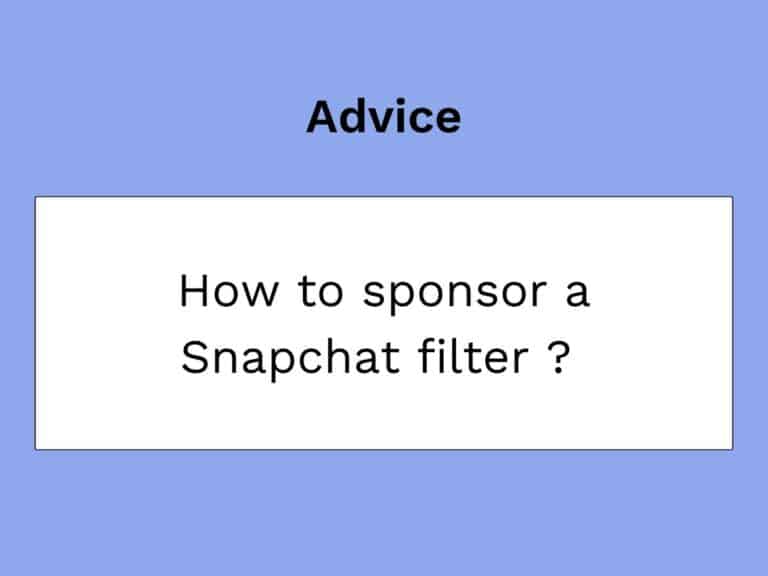 thumbnail blog post: sponsoring a snapchat filter