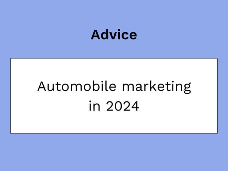marketingul auto în 2024