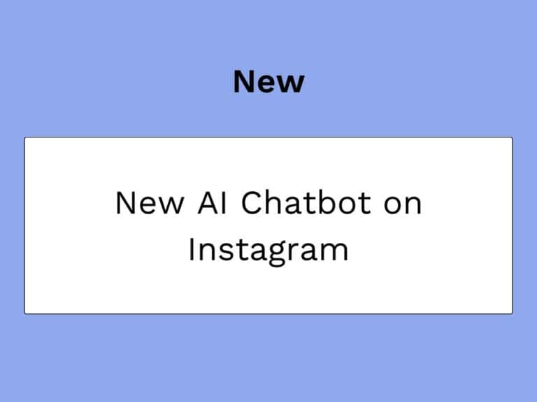 entrada de blog en miniatura sobre chatbot AI en instagram