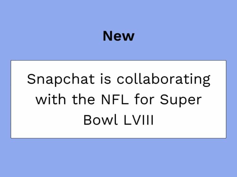 Snapchat leva a tecnologia do kit de câmara para a LVIII Super Bowl