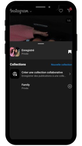 come creare una collezione collaborativa su instagram passo 3