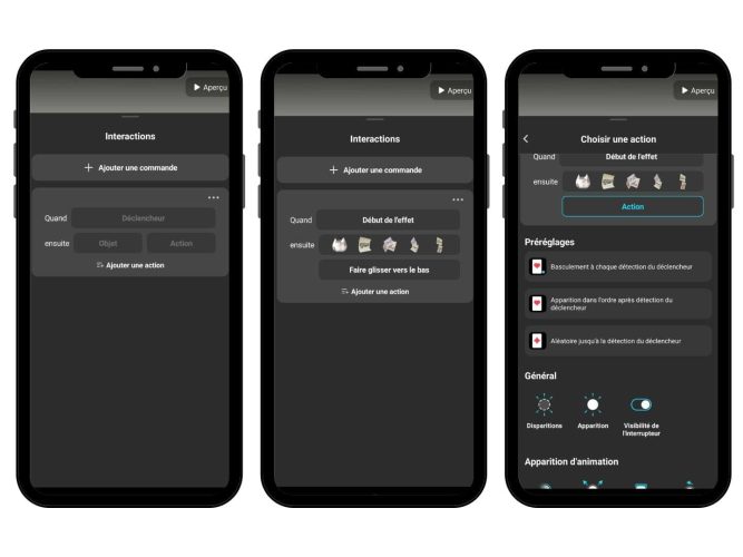 étape 5 pour créer un filtre TikTok sur l'application mobile