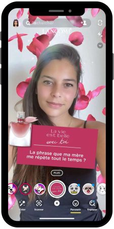 filtru de ziua mamei lancome